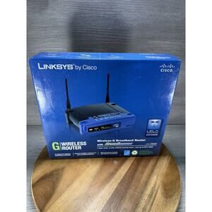 Linksys WRT54GS 54 Mbps 4-Port 10/100 Wireless G Router
